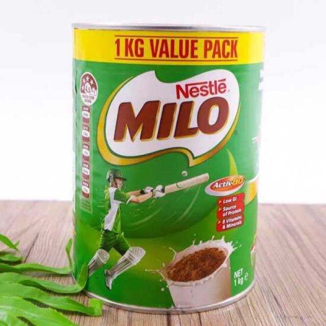 Sữa MILO hộp 1 kg của ÚC