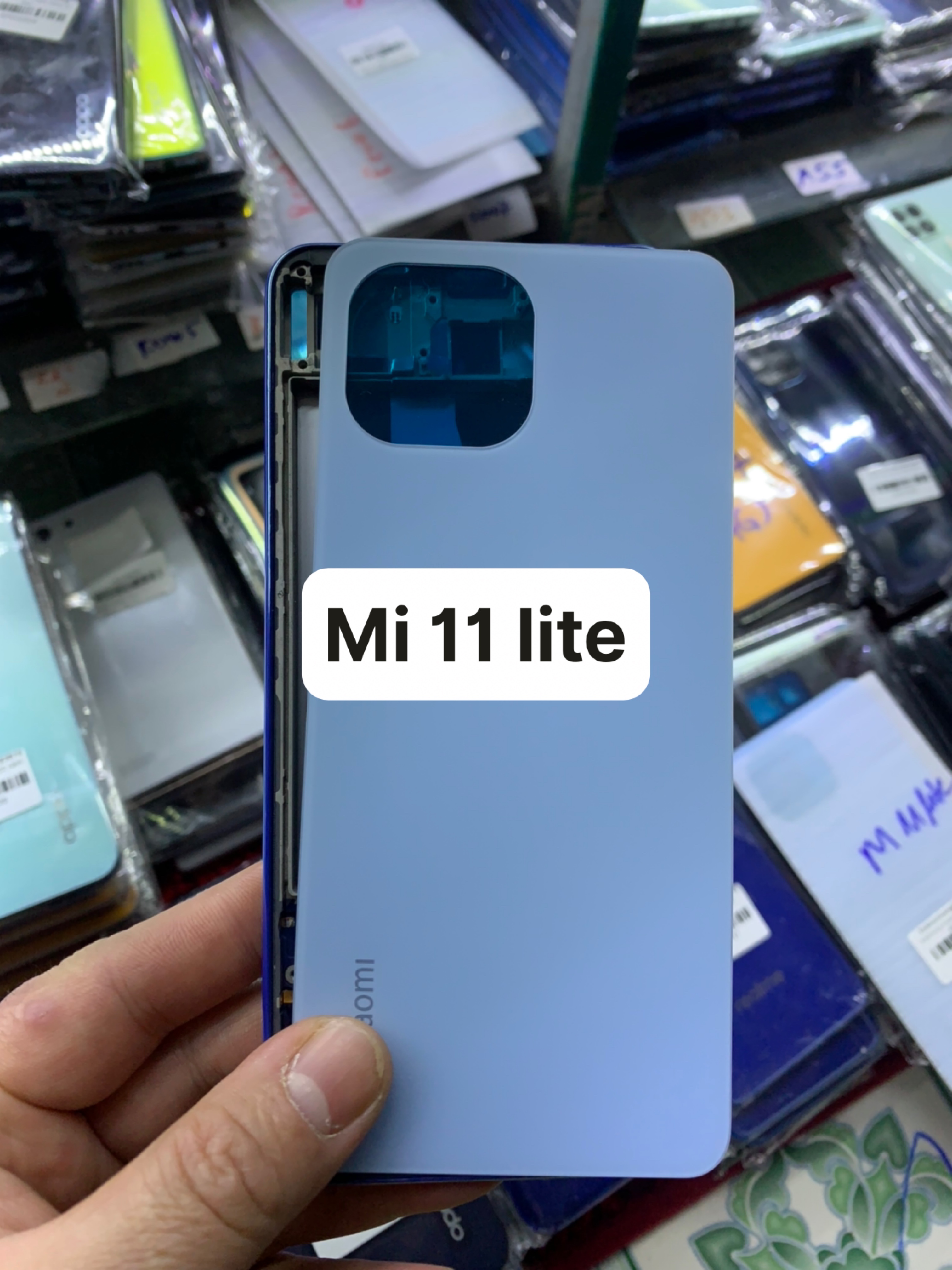 Bộ vỏ zin Xiaomi Mi 11 lite - hàng zin như ảnh