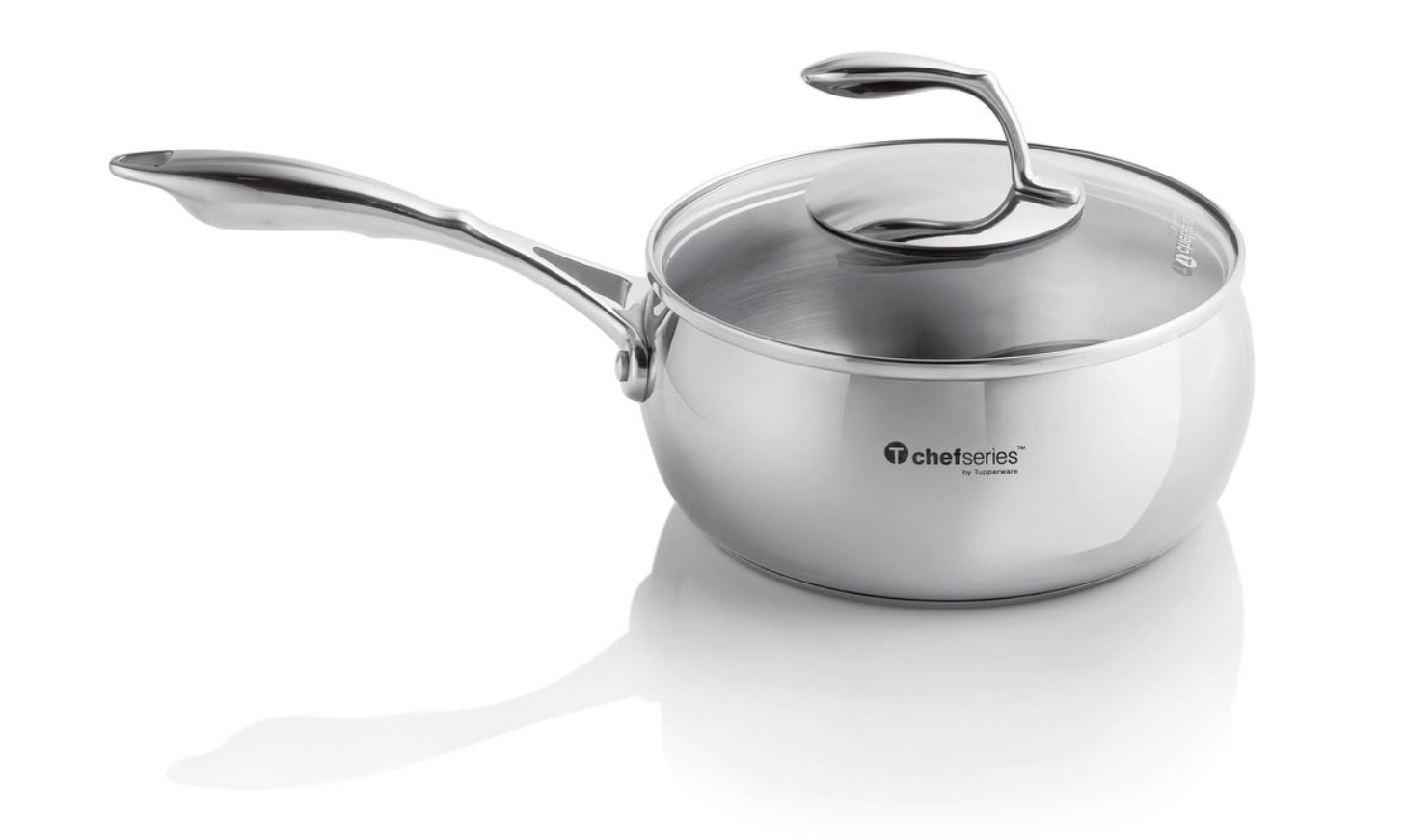 Nồi Tupperware - T Chef Series Saucepan 2.4L (nắp kính)