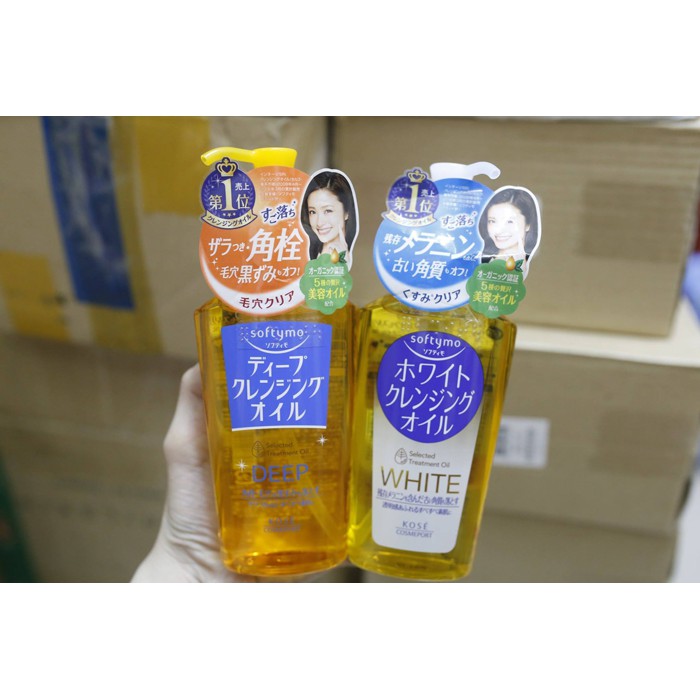 Dầu tẩy trang Kose Softymo deep