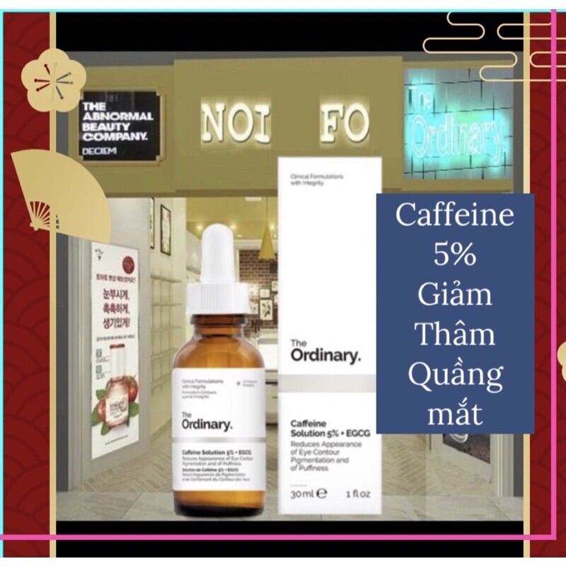 (Voucher 12%)[𝓞𝓻𝓭𝓲𝓷𝓪𝓻𝔂]Serum giảm quầng thâm mắt Caffeine Solution 5%+EGC