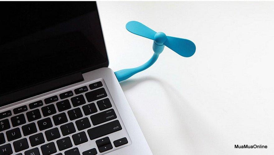 Quạt Mini Usb 2 Cánh Rời Tiện Lợi Siêu Mát