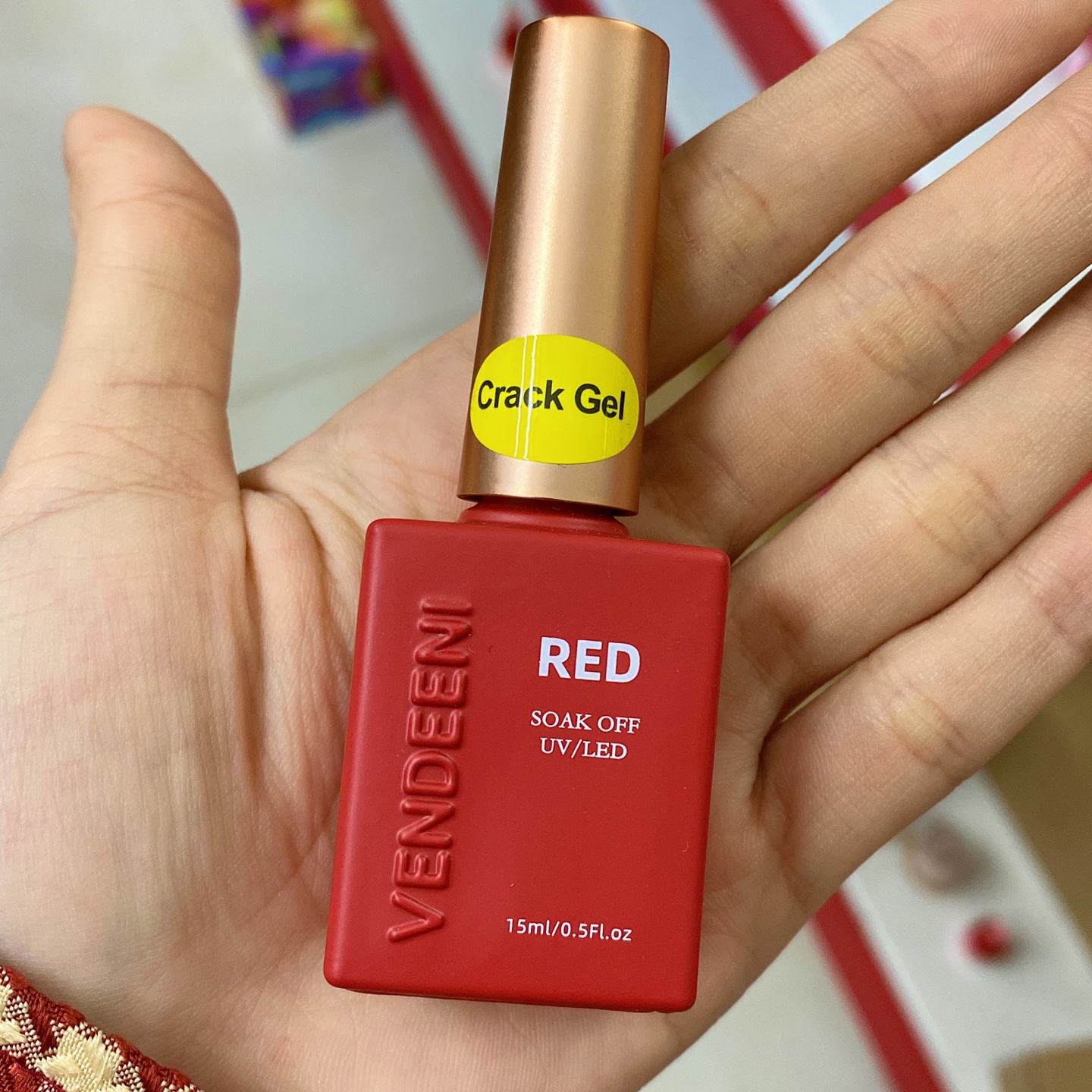 Sơn Nứt Vendeeni Trắng ,Đen Hot - Mini Nails