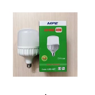 Bóng Led Bulb 40W MPE ( ÁNH SÁNG TRẮNG) - LB-40T / LBD-40T ( chính hãng MPE )