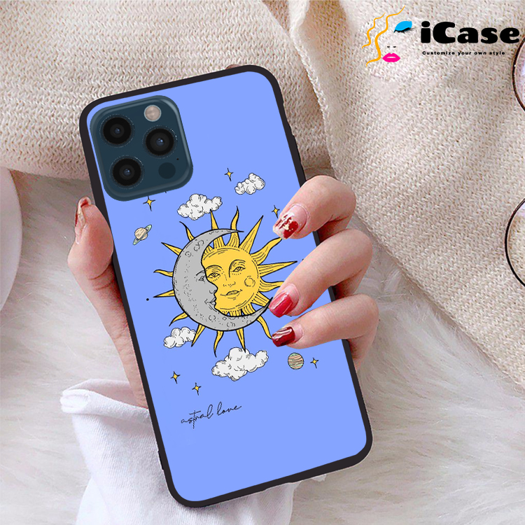 Ốp lưng iphone 12 pro viền dẻo tpu bst sun