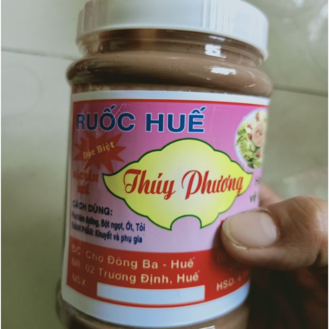 Mắm ruốc ăn liền siêu ngon loại cao cấp ruốc Huế 500gr