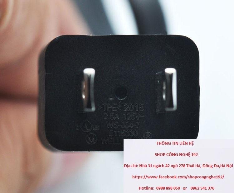 dây phích nguồn cho sạc surface zin theo sạc