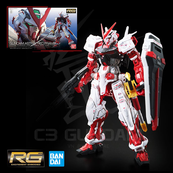 "RG 19 1/144 ASTRAY RED FRAME"