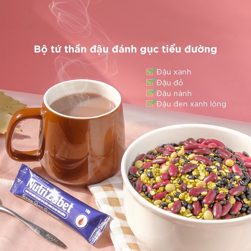 NutriZabet - Combo 3 Hộp 30 Gói