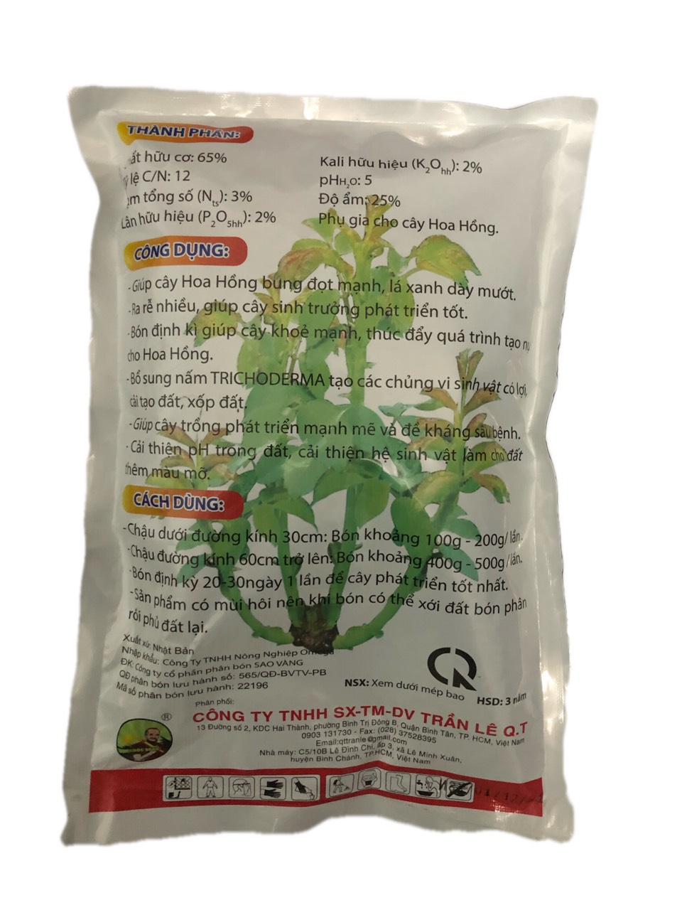 PHÂN BÓN CHUYÊN DÙNG CHO CÂY HOA HỒNG