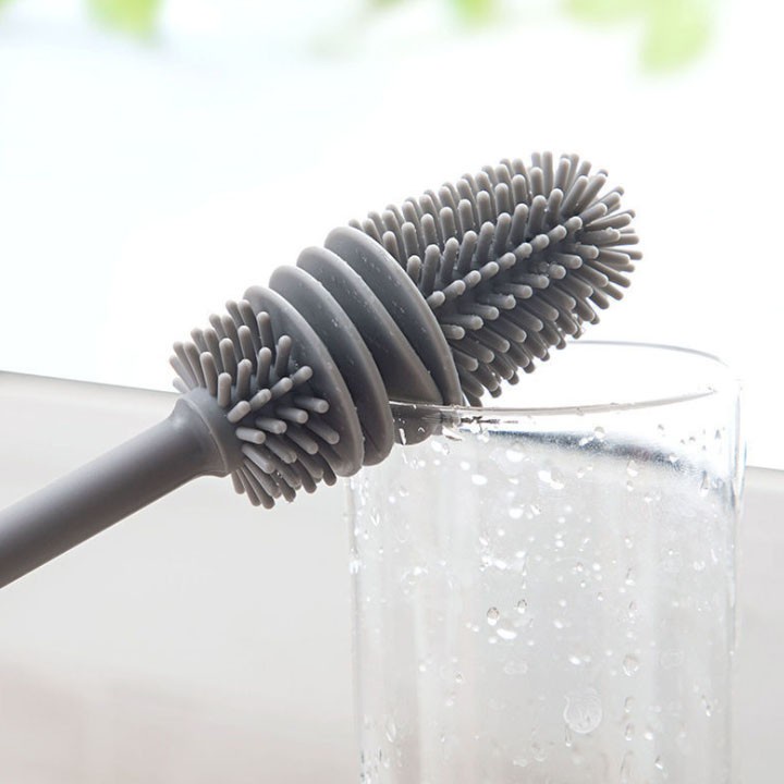 Cọ bình sữa ly cốc chén làm từ silicon