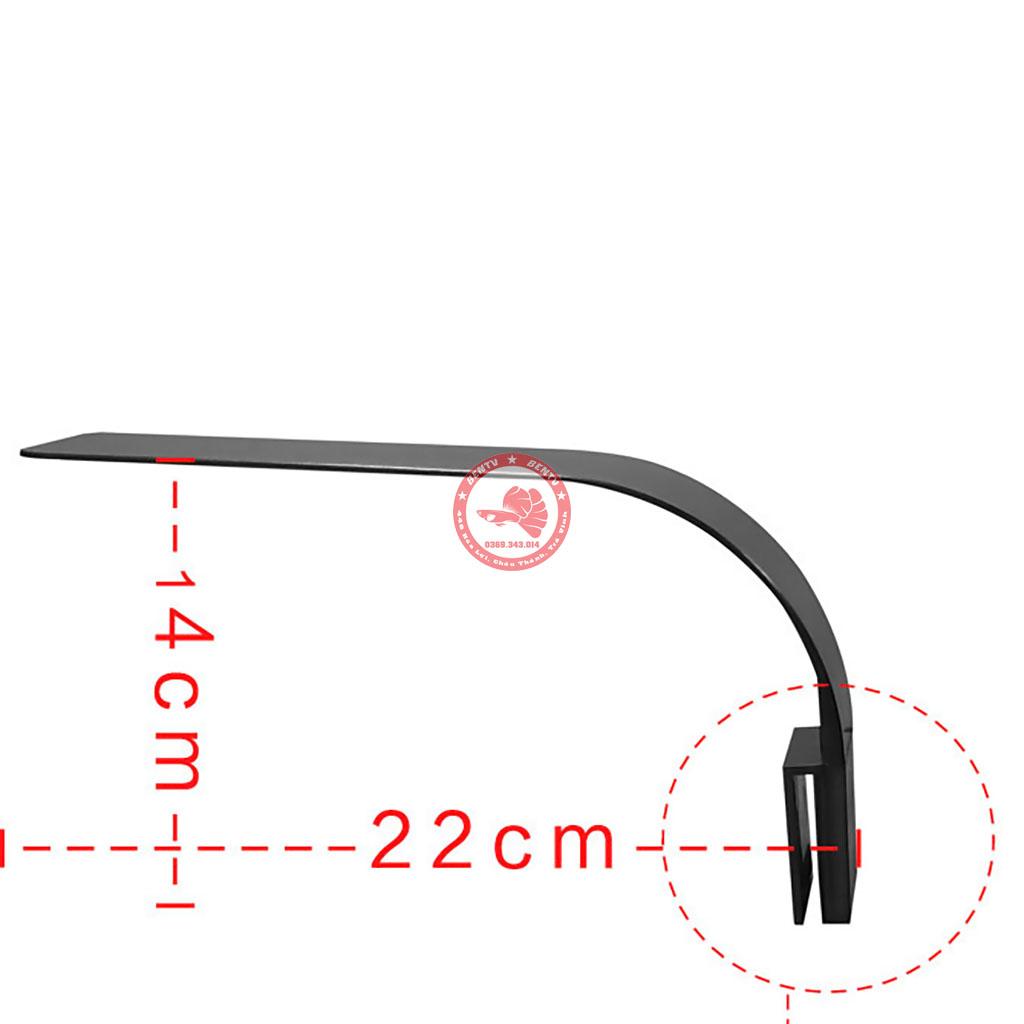 Đèn LED Kẹp X5 Cho Hồ Thủy Sinh Siêu Sáng (Đen)