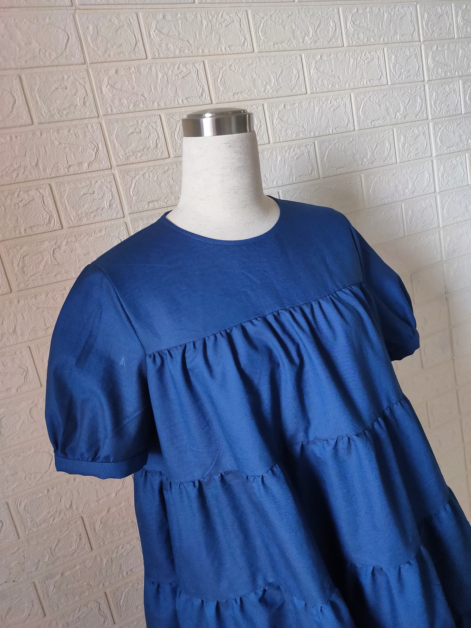 Rập Giấy 30081 - Đầm Babydoll maxi