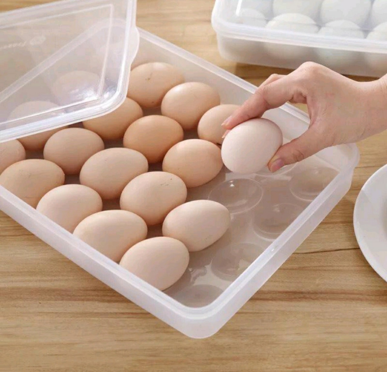 khay đựng trứng 24 quả việt nhật# tiện dụng