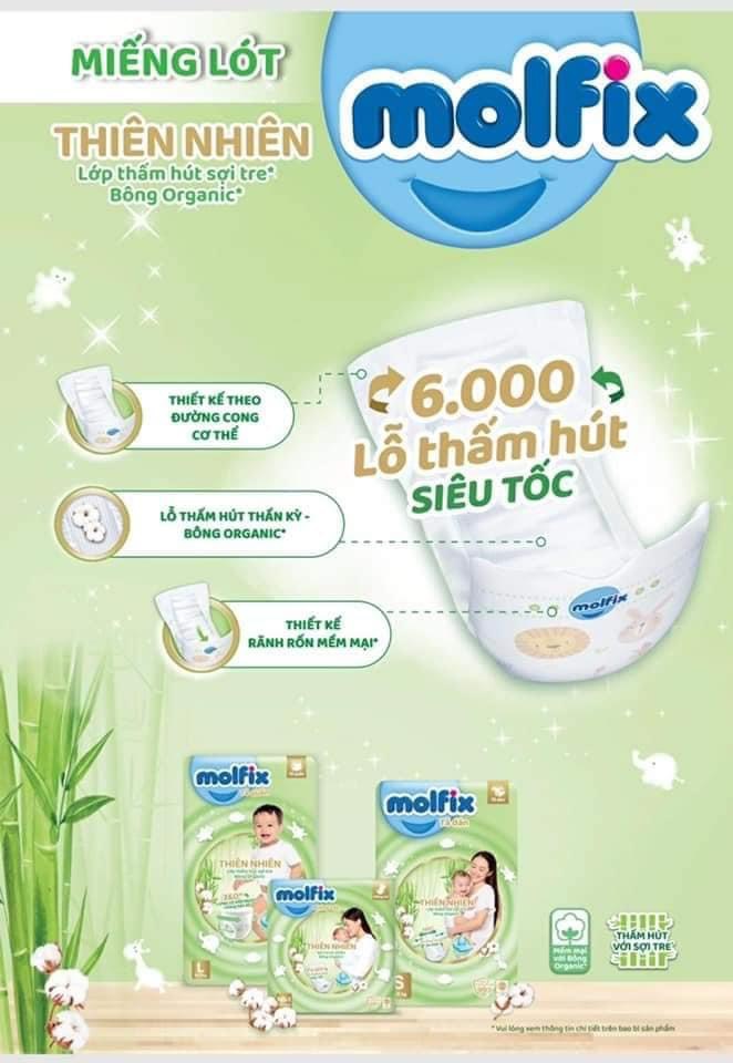 Miếng lót MOLFIX Newborn 1 (90+10m)