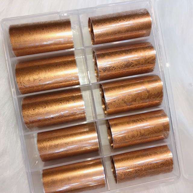 [HCM]FOIL GIẤY BẠC - FOIL REN - FOIL VÂN ĐÁ