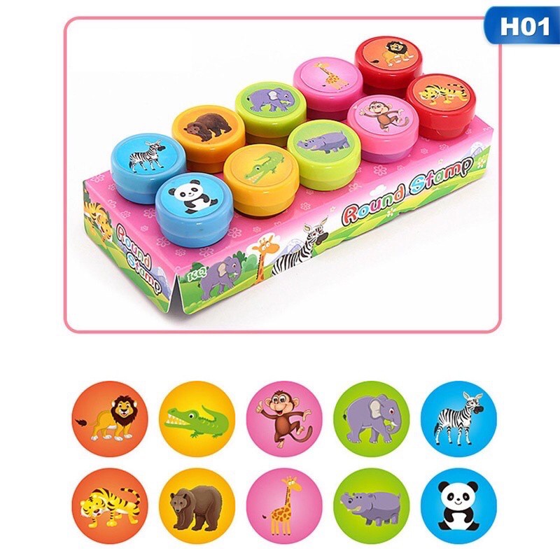 Set 6-10 Dấu In Hình (Có Video Của Shop)