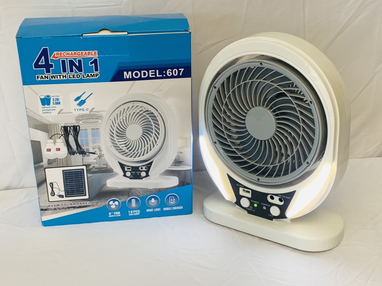 QUẠT TÍCH ĐIỆN 4 IN 1 - Quạt Để bàn