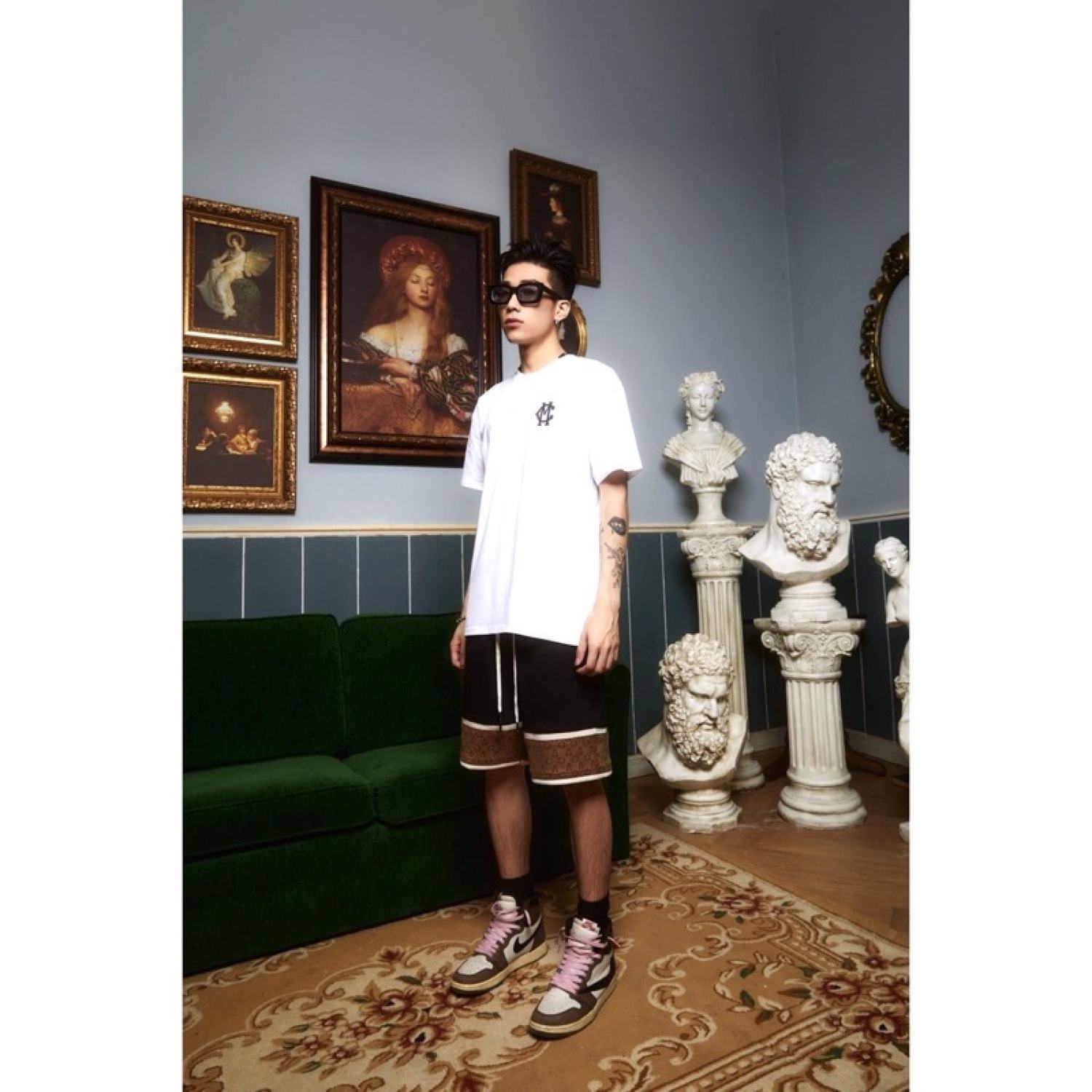 [FREESHIP] Áo phông nam MIKENCO Interlocking tshirt