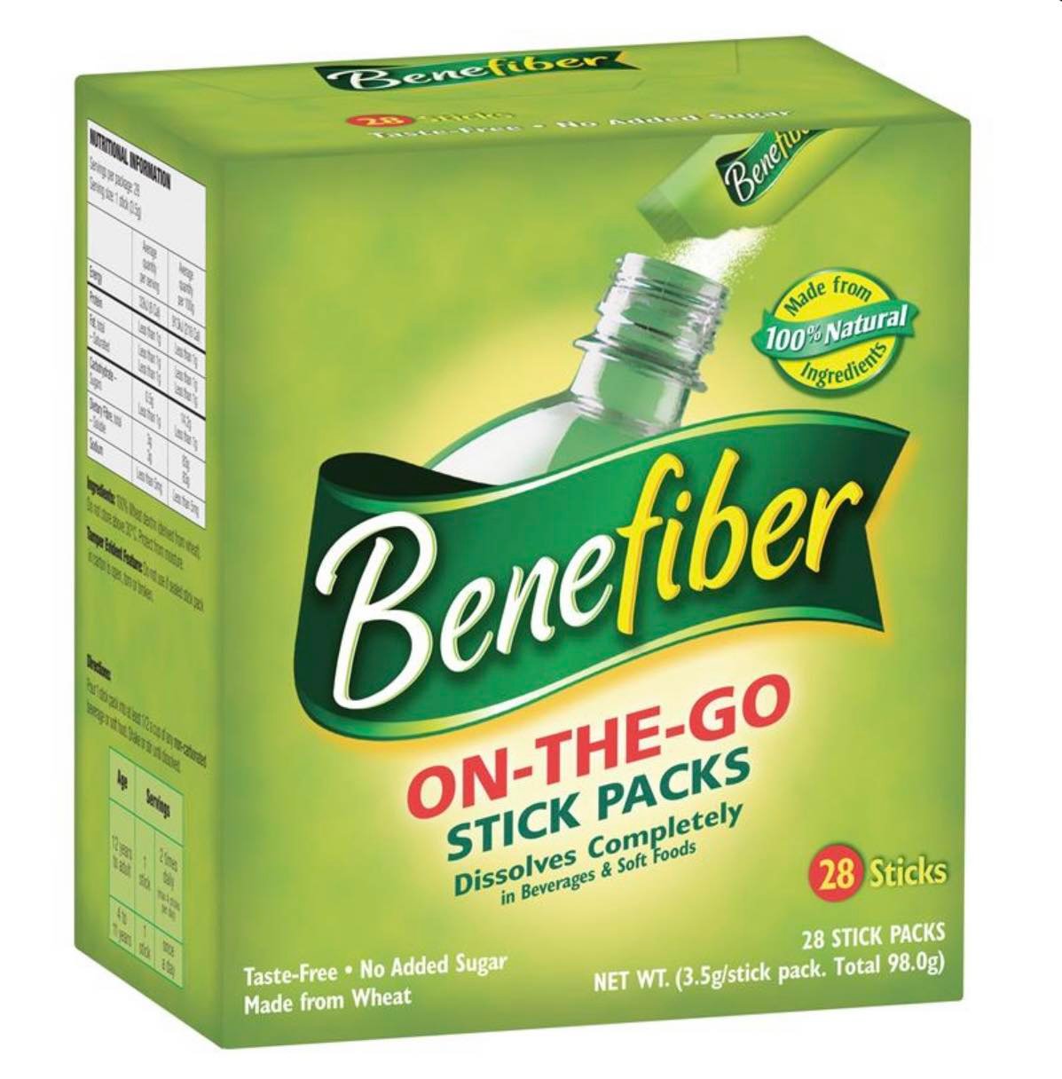 Bột bổ sung chất xơ Benefiber 28 gói