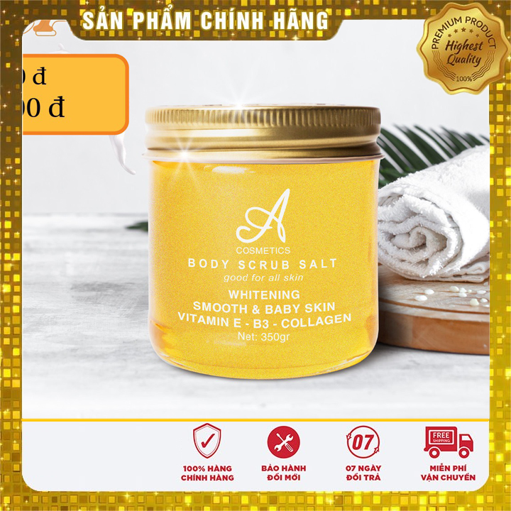 [Chính Hãng] muối tẩy da chết trái cây A cosmetics