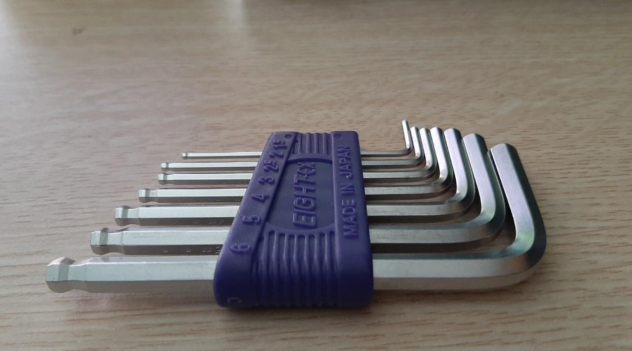 Bộ Lục giác EIGHT TS 7S japan Hex Key set