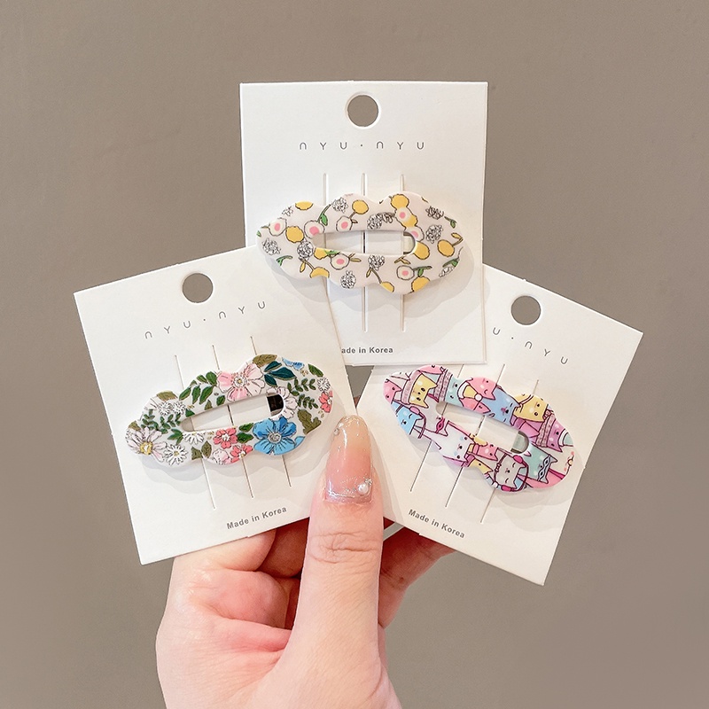 Set 5 Kẹp Tóc Dễ Thương Thời Trang Cho Bé Gái