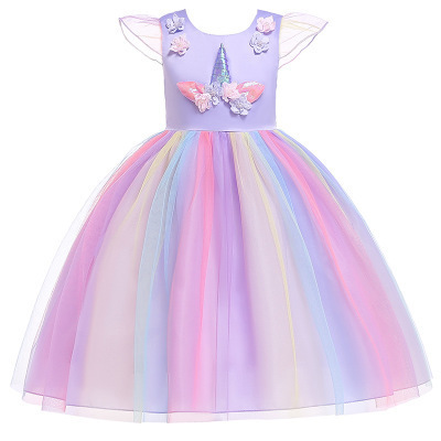 Đầm công chúa bé gái pony cho bé từ 11kg - 25kg