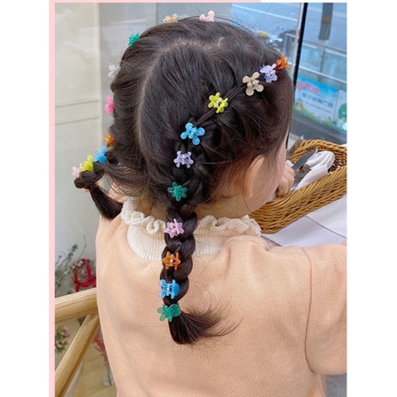 set 10 kẹp tóc mini phong cách hàn quốc