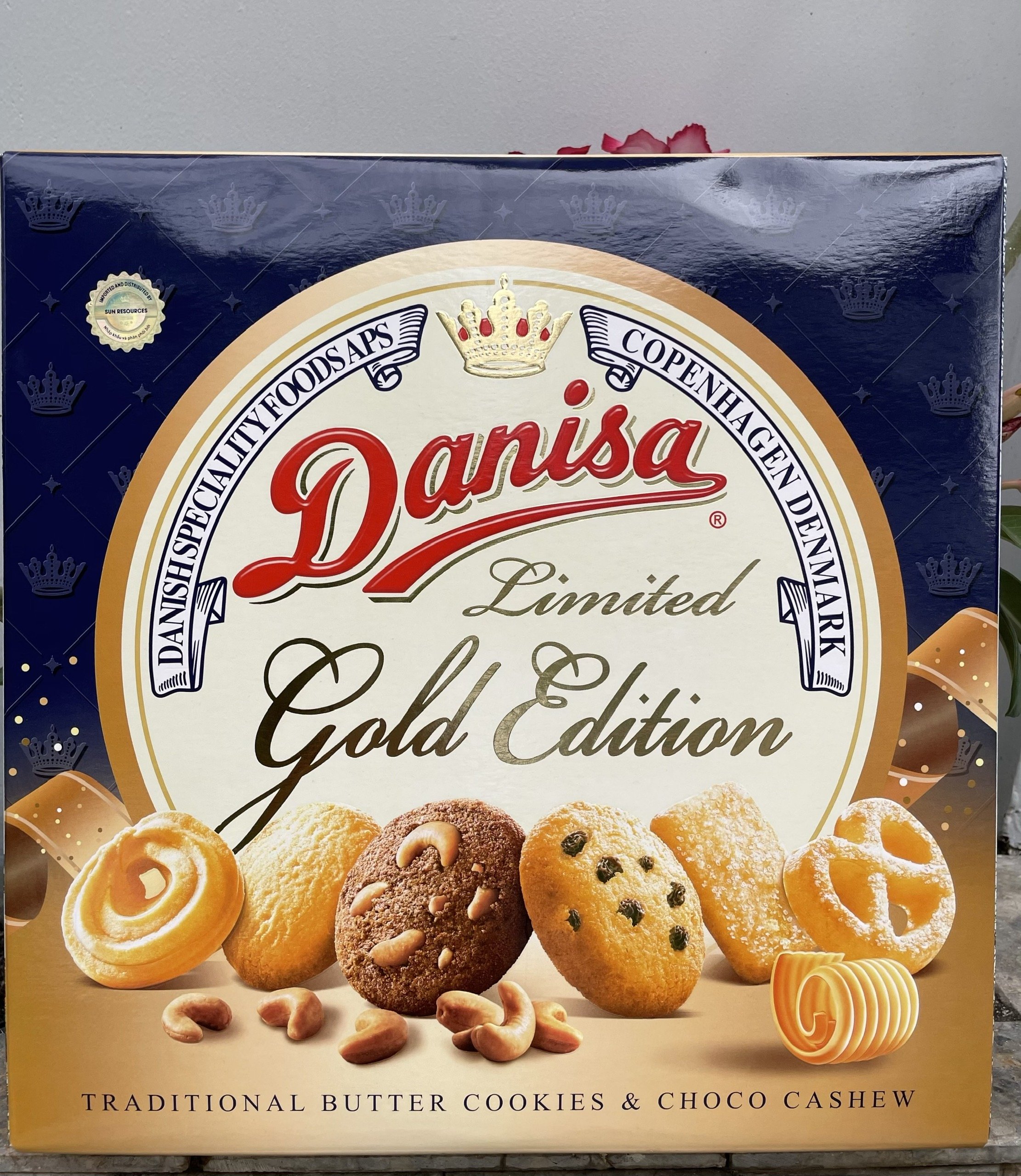 Bánh Quy Bơ Danisa Limited Gold Edition (Hộp 792g)