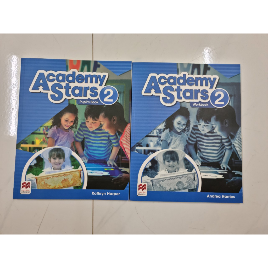 Bộ học tiếng anh Academy Stars ( Bộ 2 cuốn)