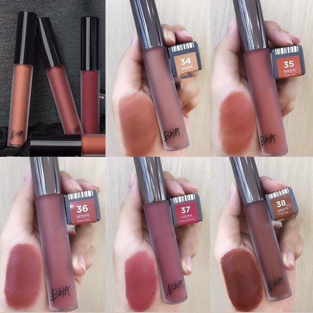 Son kem lì velvet lip tint ver 8