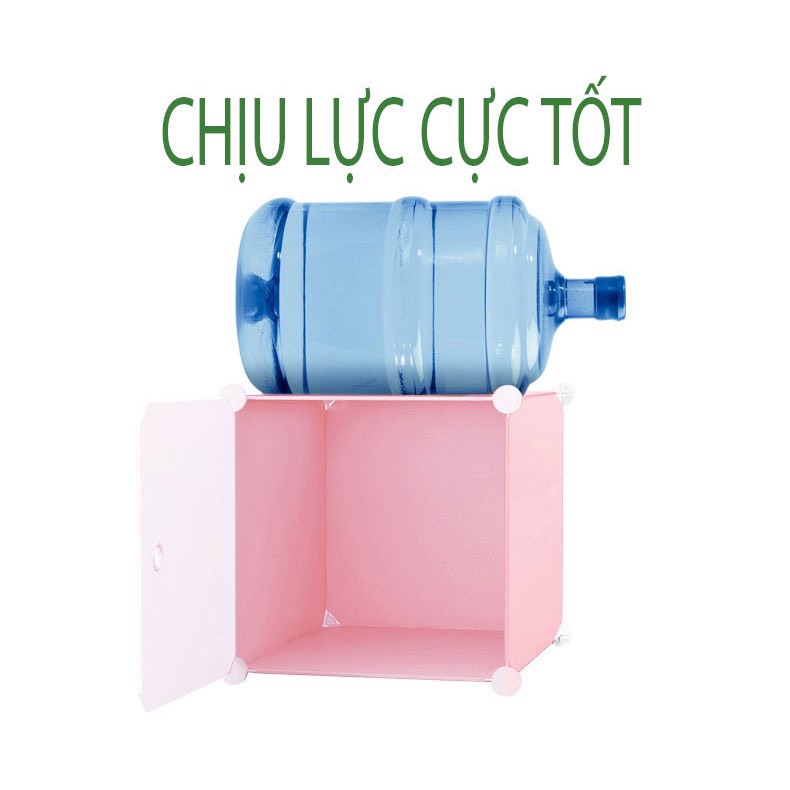 Tủ Nhựa Lắp Ghép 3 Ô Doraemon Siêu Đẹp