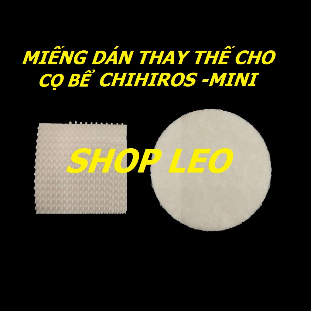 [Hoàn Tiền 10%]Miếng dán thay thế cho cọ bể CHIHIROS nano và mini - cọ rêu cho hồ cá nhỏ - bể mini phụ kiện cá cảnh