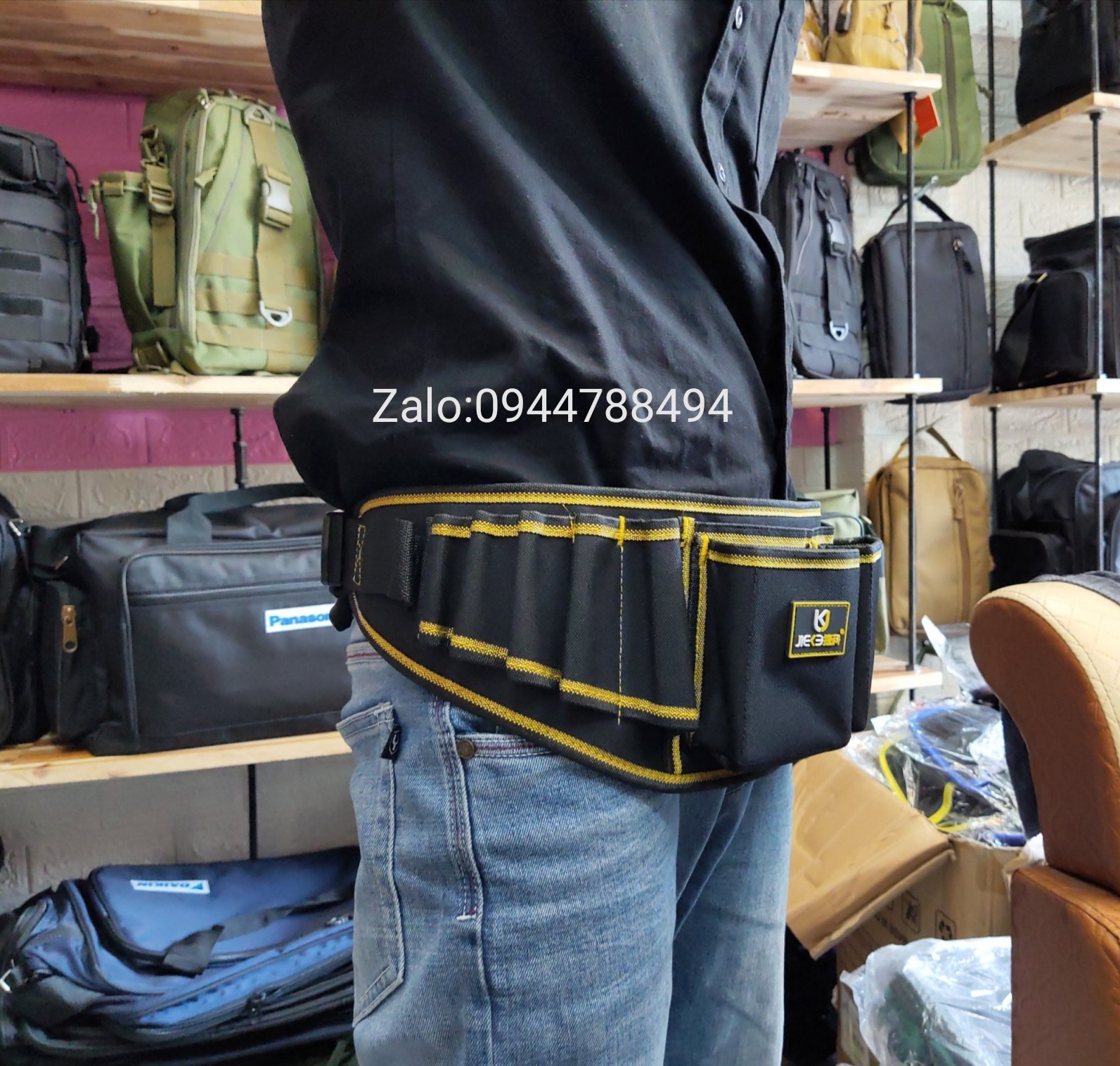 Đai đựng đồ nghề đeo hông JIEKE cao cấp