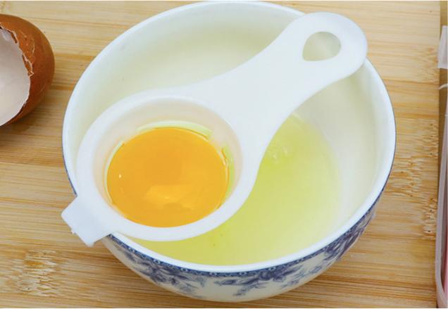 Dụng cụ tách lòng đỏ trứng bằng lúa mạch, muỗng tách trứng