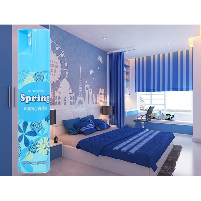 [HCM]Combo 2 Nước Hoa Xịt Phòng Spring - Hương Phấn Hoa 250ml