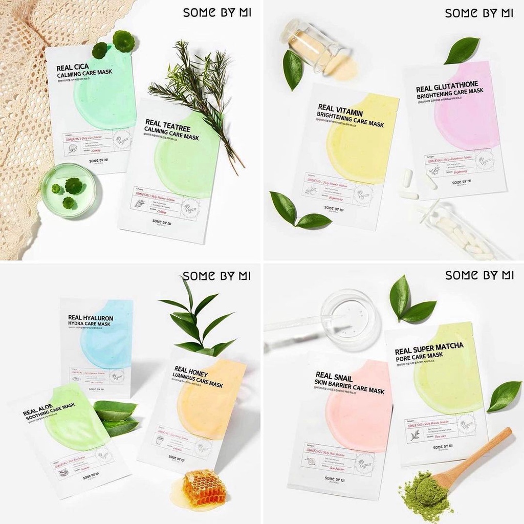Mặt Nạ Giấy Dưỡng Da Some By Mi Real Care Mask 20g