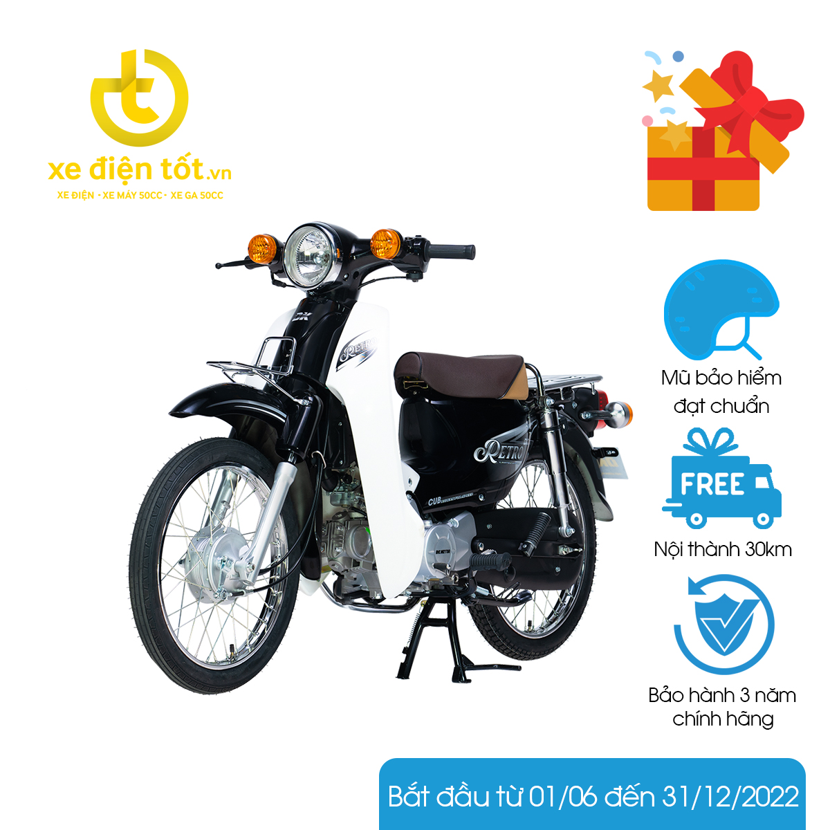 Xe Máy 50cc DK Retro