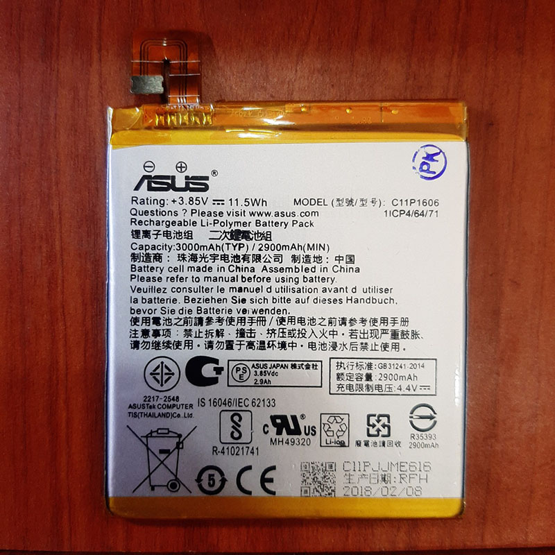 Pin Asus Zenfone 3 Laser 5.5 Inch Zc551Kl