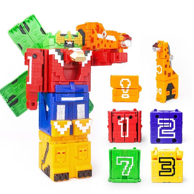 Đồ chơi Robot Chiến Đội Thú Vương (123 + 7)