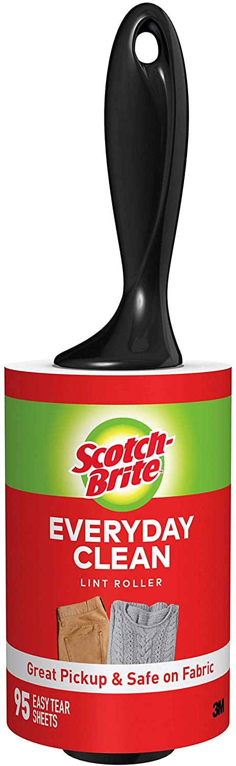 [HCM]Cây lăn bụi Scotch Brite Mỹ (105 tờ/1 cây)