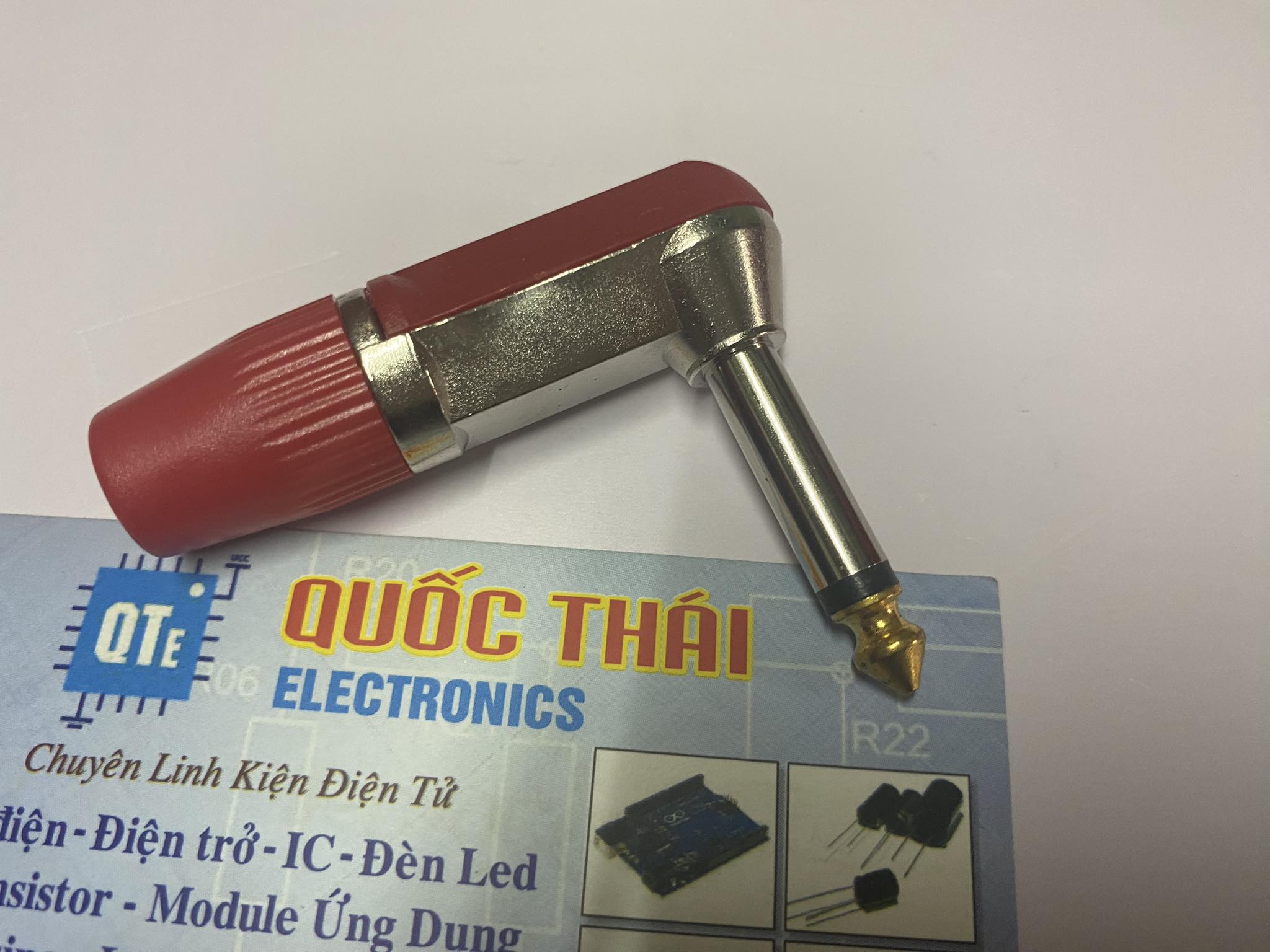 JACK MIC 6LI ĐƯC CONG (MÀU ĐỎ)