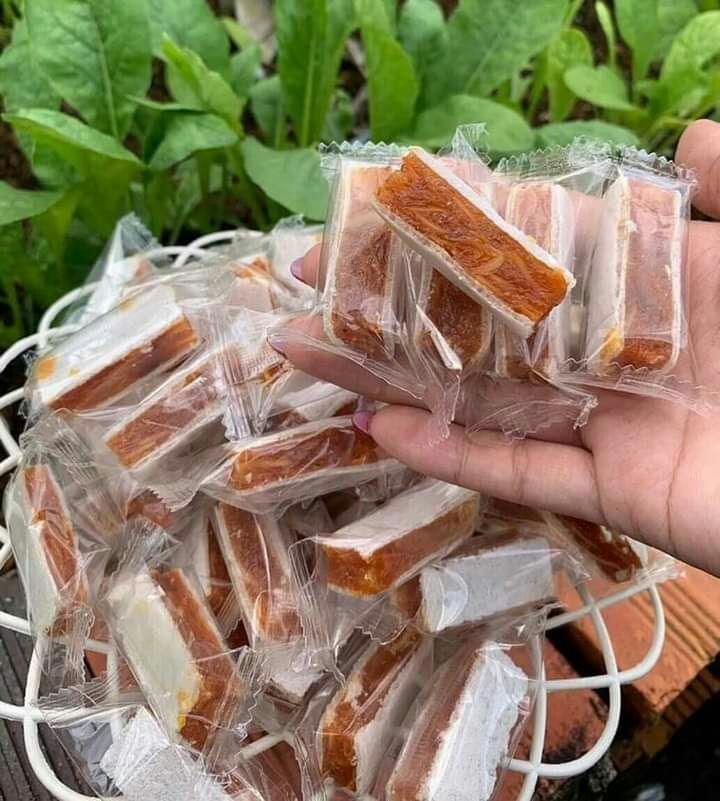 Kẹo mít + khóm +cơm dừa non 500g