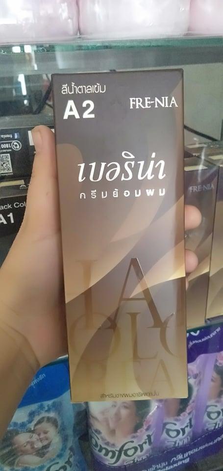 Thuốc Nhuộm Tóc Berina Màu Nâu Hạt Dẻ - Thái Lan