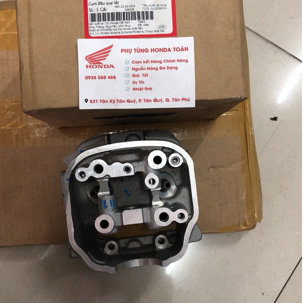 Cụm đầu quy lát wave 110 zin chính hãng honda