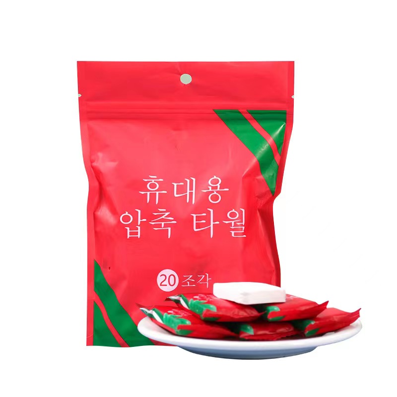 1 khăn mặt nén quà tặng Không bán