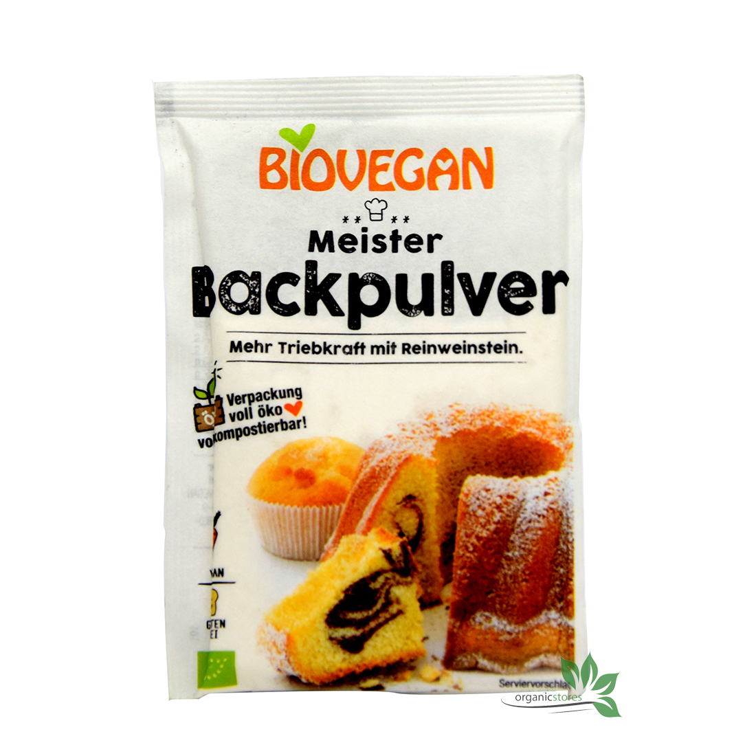 Men nở - Bột nỡ hữu cơ Biovegan