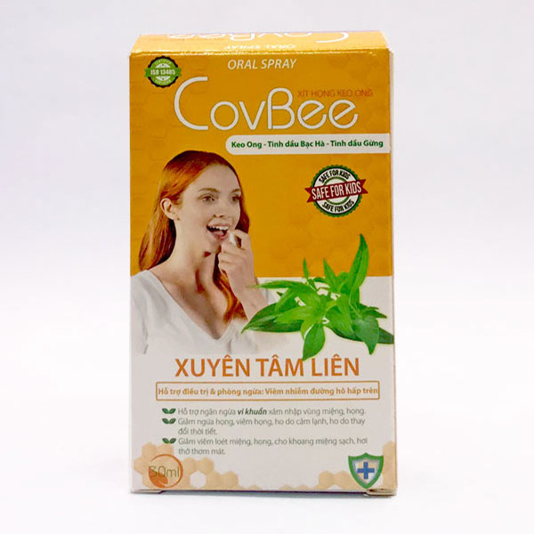 Xịt họng keo ong CovBee