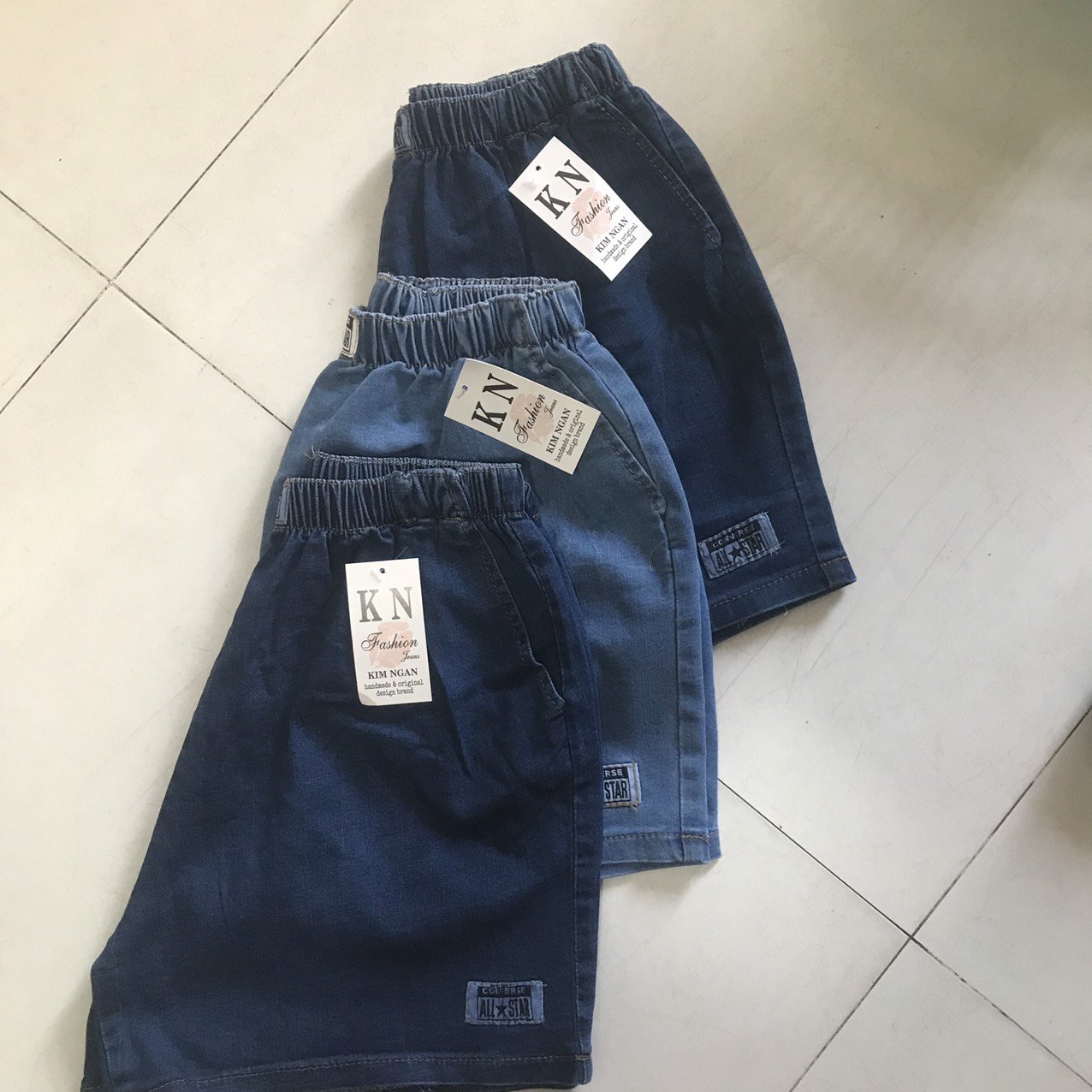 quần đùi nữ quần đùi jean nữ lưng thun